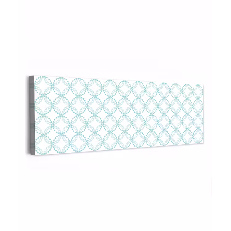 Groen - Patroon - Vormen canvas 2cm klein 828 -z3d