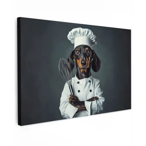 Hond - Garde - Kok canvas 2cm klein -z3d