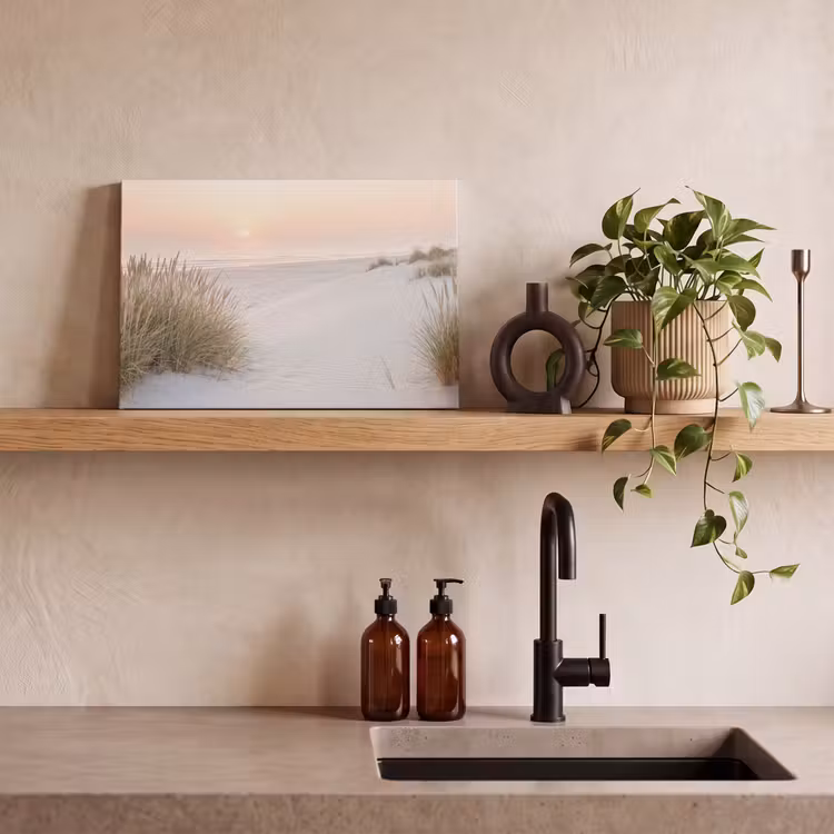 Horizon - Duinlandschap - Zand canvas 2cm klein -sfeer3