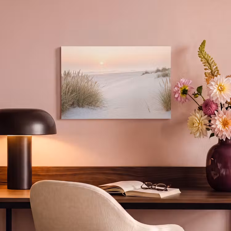 Horizon - Duinlandschap - Zand canvas 2cm klein -sfeer4