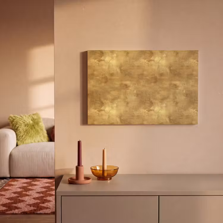 Industrieel - Textuur - Goud canvas 2cm klein 34 -sfeer1