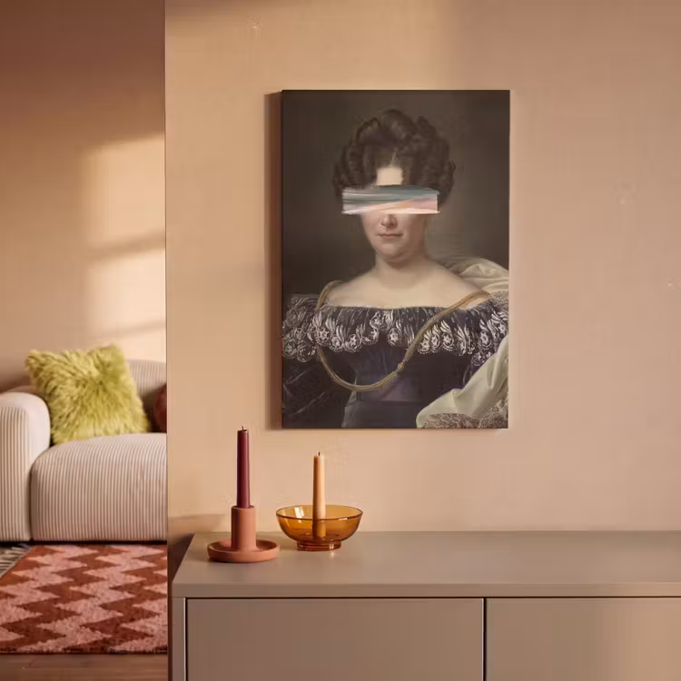 Johanna Henriette Engelen - Dubois Drahonet - Pastel canvas 2cm klein -sfeer1