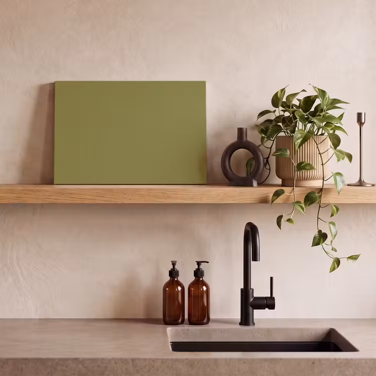 Juniper - Groen - Organisch canvas 2cm klein 34 -sfeer3