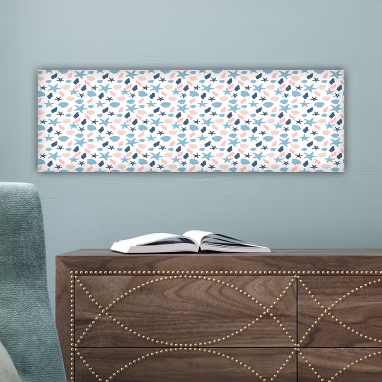Klein - Oceaan - Rif - Multi canvas 2cm klein 828 -sfeer4