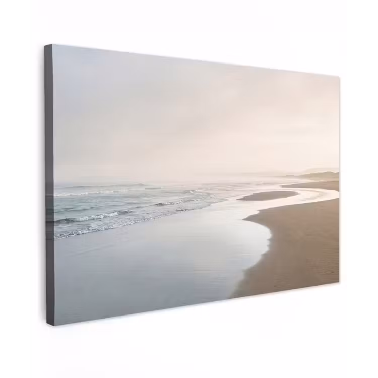 Kustlijn - Strand - Oceaan canvas 2cm klein -z3d
