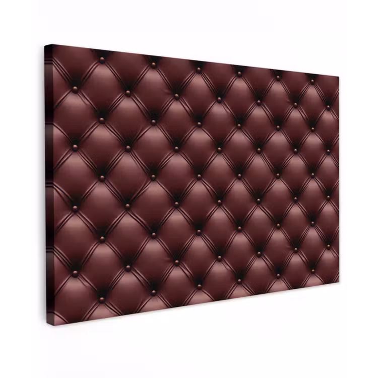 Leer - Patroon - Bordeaux canvas 2cm klein 34 -z3d