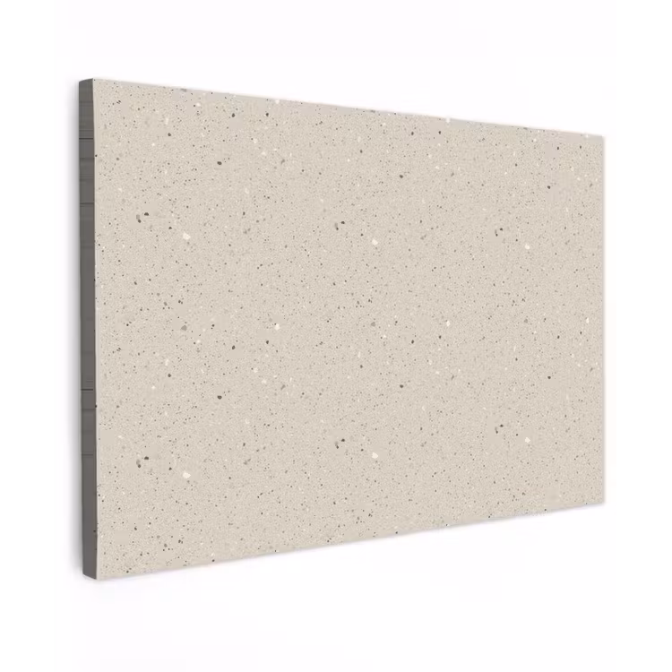 Lichtbeige - Terrazzo - Grijs canvas 2cm klein 34 -z3d
