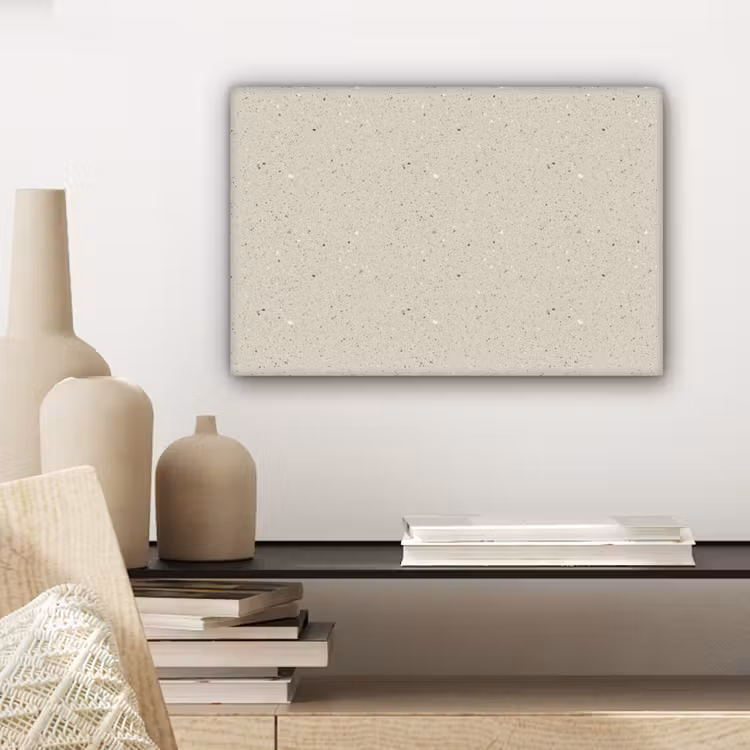 Lichtbeige - Terrazzo - Grijs canvas 2cm klein 34 -sfeer6