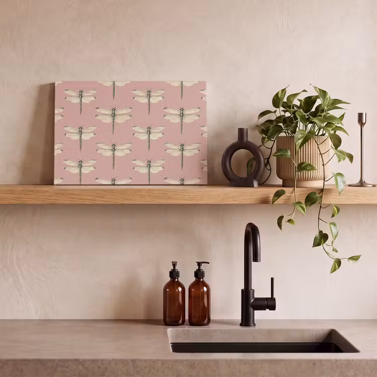 Lillibellen - Patroon - Roze canvas 2cm klein 34 -sfeer3