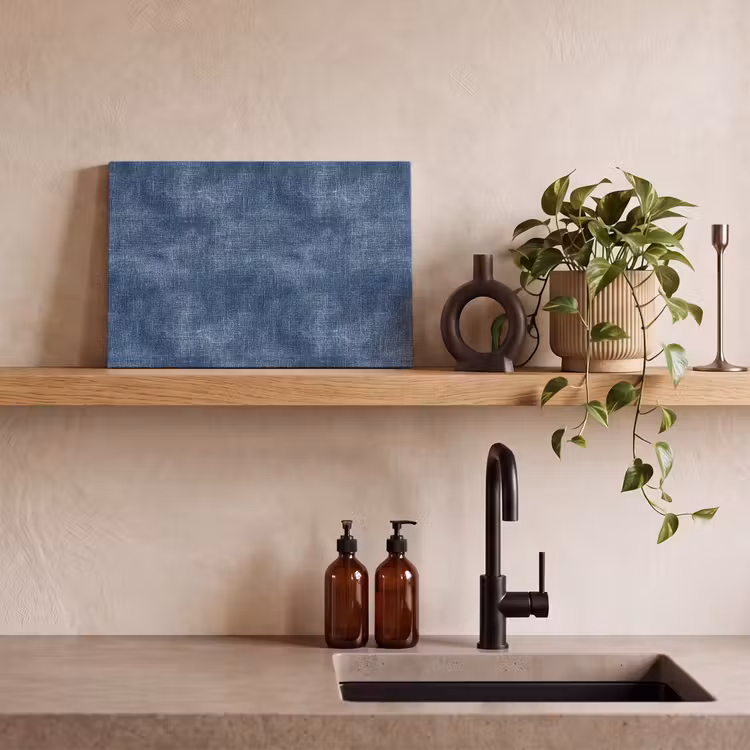 Linnen - Textuur - Patroon - Denim - Rustiek canvas 2cm klein 34 -sfeer3