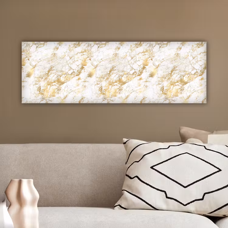 Marmer - Goud - Structuur canvas 2cm klein 828 -sfeer3