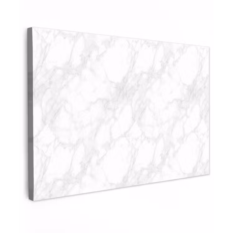 Minimalistisch - Wit - Grijze aders canvas 2cm klein 34 -z3d