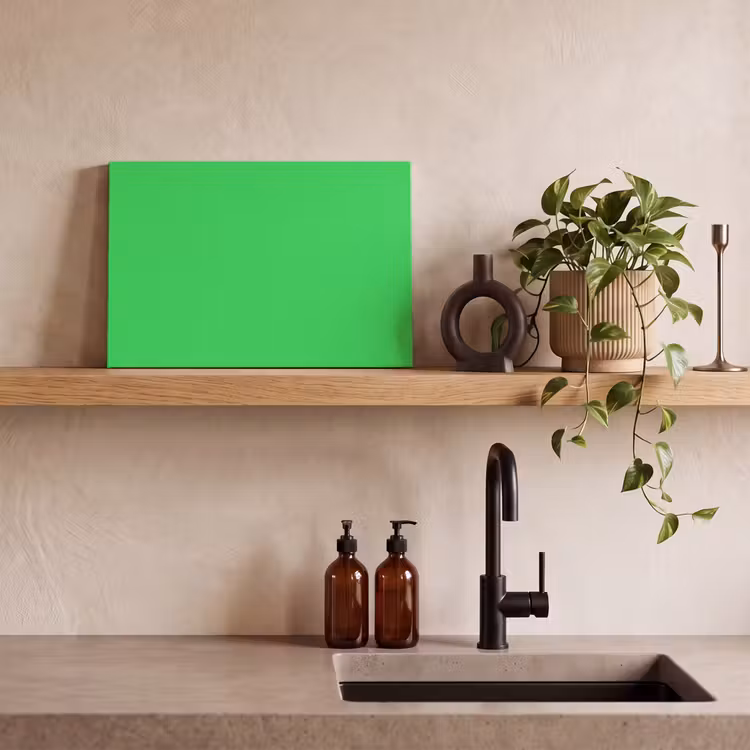 Mint - Green - Groen canvas 2cm klein 34 -sfeer3