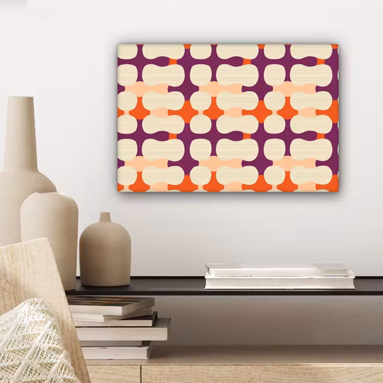 Modern - Patroon - Kleurrijk canvas 2cm klein 34 -sfeer6