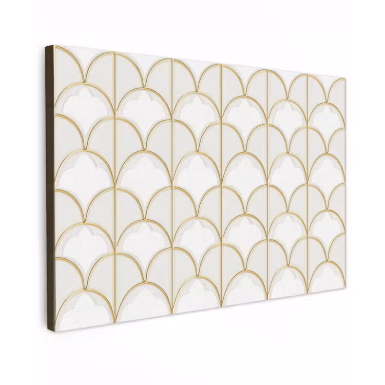 Mozaïek - Bogen - Goud canvas 2cm klein 34 -z3d