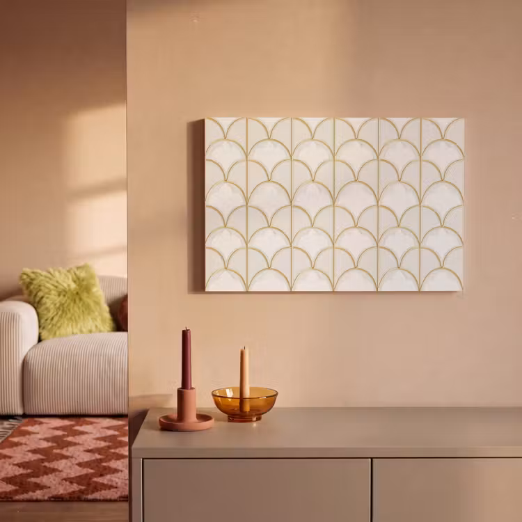 Mozaïek - Bogen - Goud canvas 2cm klein 34 -sfeer1