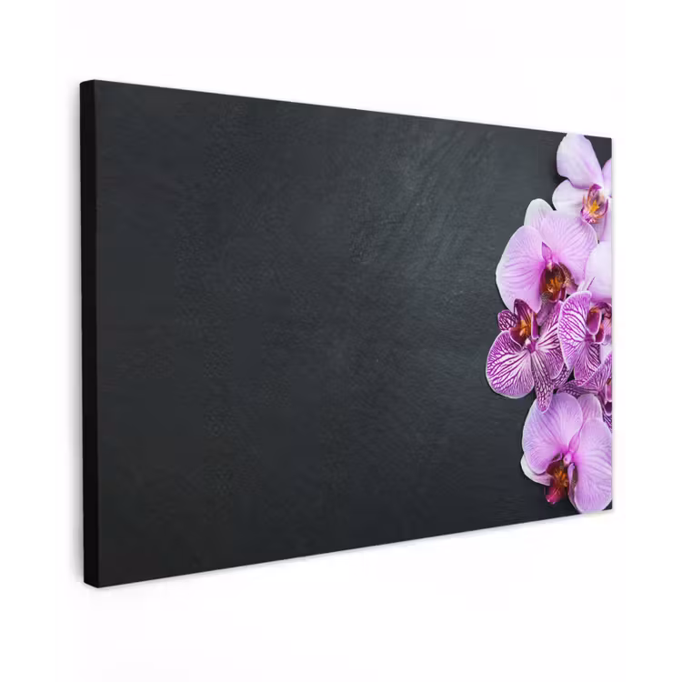 Orchidee - Bloemen - Roze - Flora canvas 2cm klein -z3d