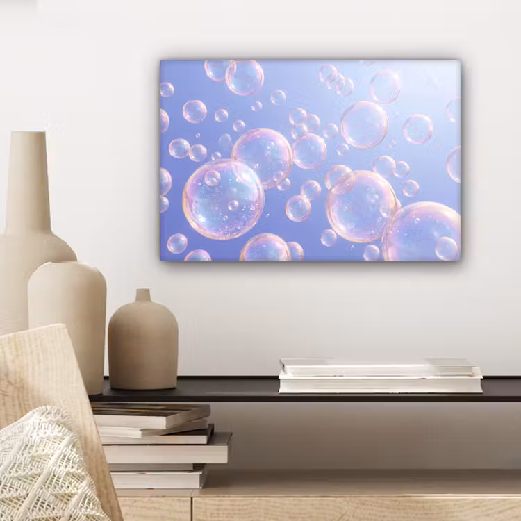 Pastel - Bubbels - Dromerig canvas 2cm klein -sfeer6