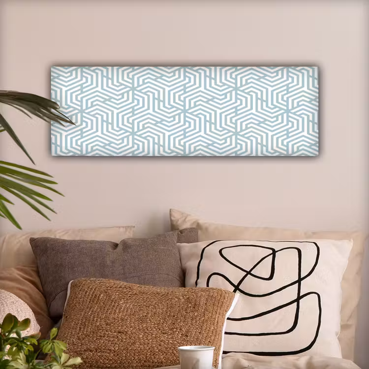 Patronen - Abstract - Driehoek - Geometrie canvas 2cm klein 828 -sfeer1