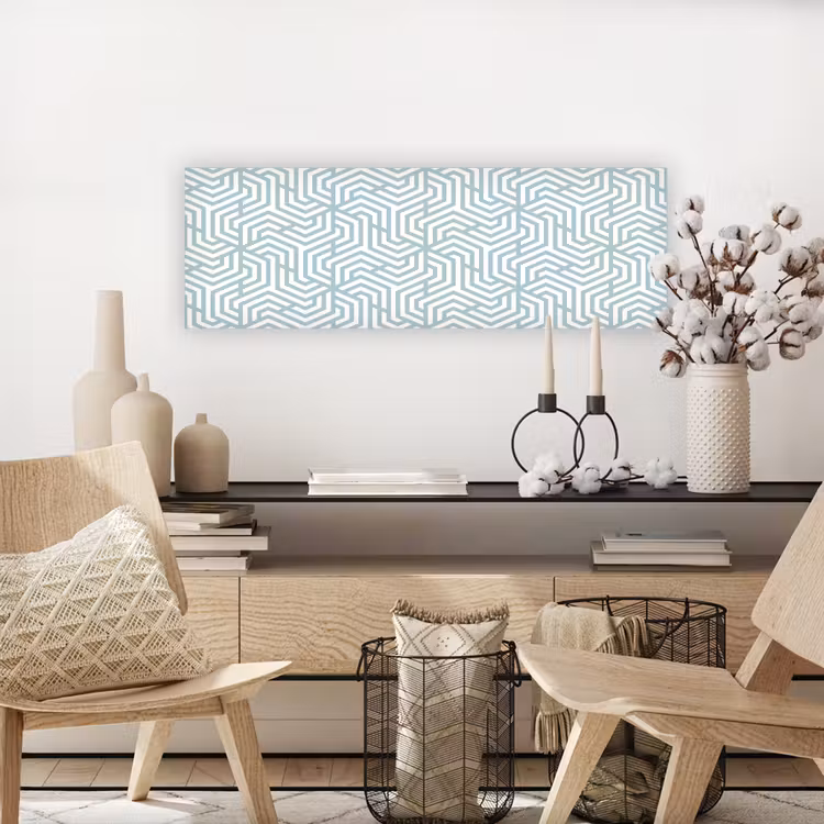 Patronen - Abstract - Driehoek - Geometrie canvas 2cm klein 828 -sfeer6