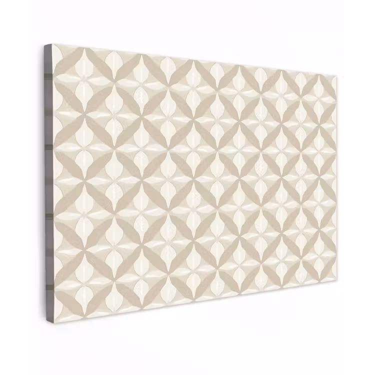 Patroon - Klassiek - Beige canvas 2cm klein 34 -z3d