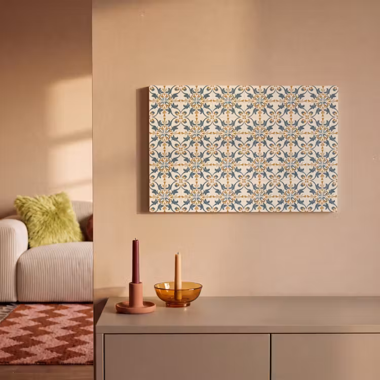 Patroon - Klassiek - Kleurrijk canvas 2cm klein 34 -sfeer1