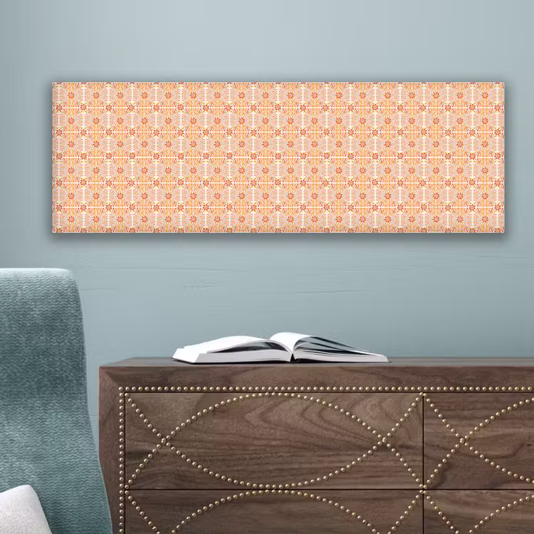 Patroon - Retro - Kleur canvas 2cm klein 828 -sfeer4