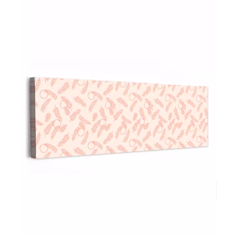 Roze - Veren - Patroon canvas 2cm klein 828 -z3d