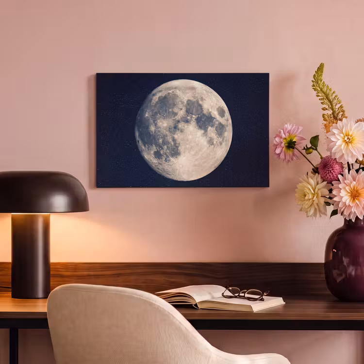 Ruimte - Maan - Kosmos canvas 2cm klein -sfeer4