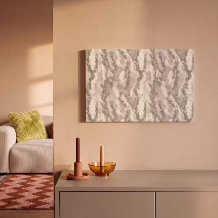 Slang - Patroon - Taupe canvas 2cm klein 34 -sfeer1
