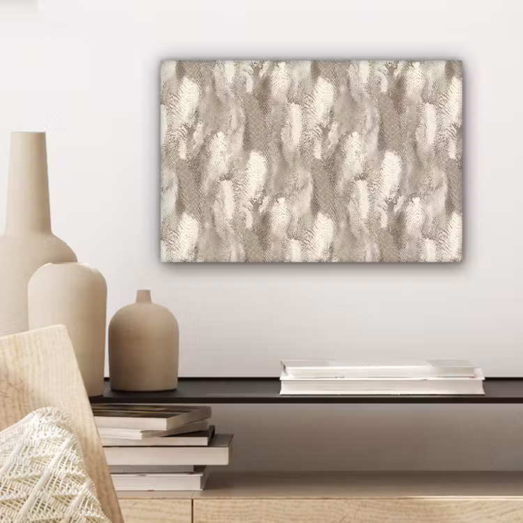 Slang - Textuur - Zand canvas 2cm klein 34 -sfeer6