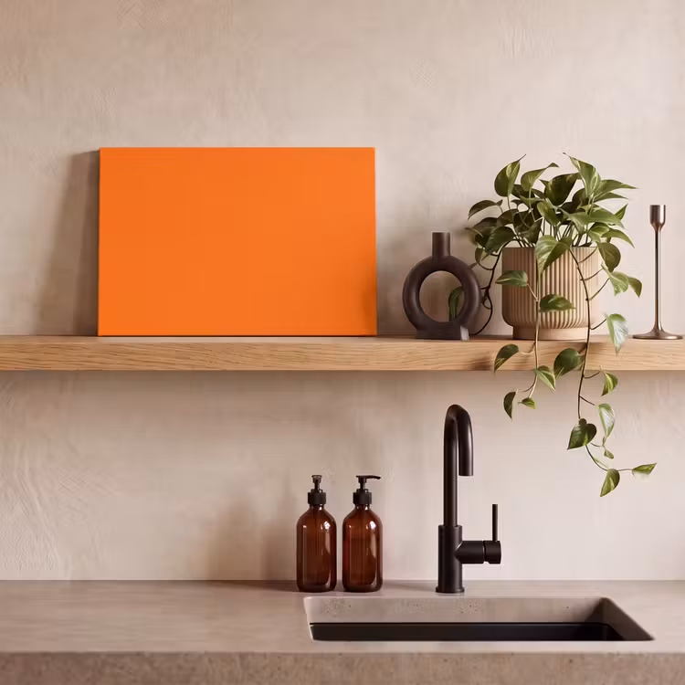 Spiced - Pumpkin - Oranje canvas 2cm klein 34 -sfeer3