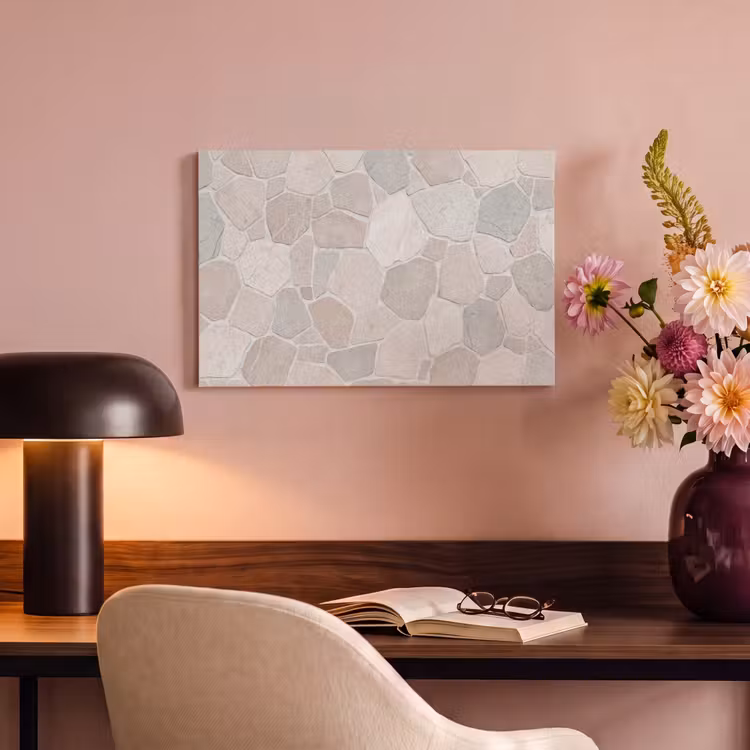 Steen - Patroon - Textuur - Beige canvas 2cm klein -sfeer4