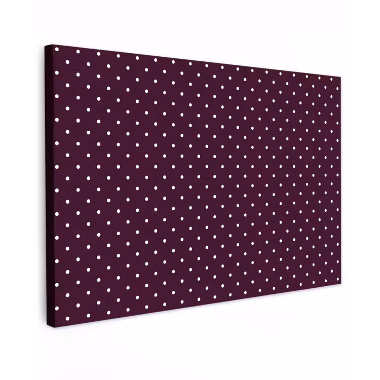 Stippen - Modern - Paars canvas 2cm klein 34 -z3d