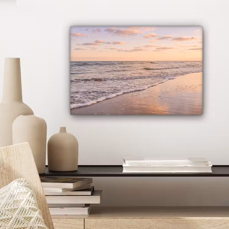 Strand - Branding - Wolken canvas 2cm klein -sfeer6