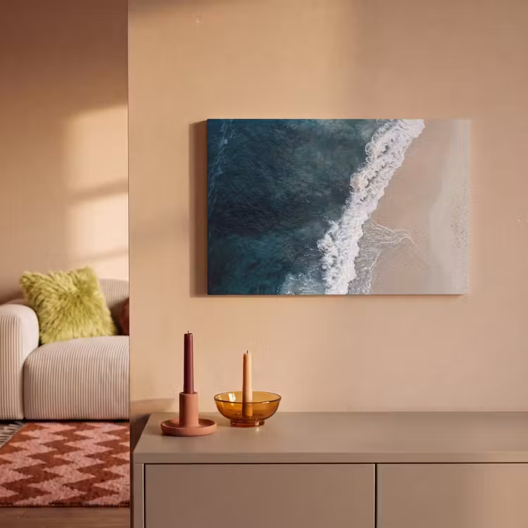 Strand - Zee - Golven canvas 2cm klein -sfeer1