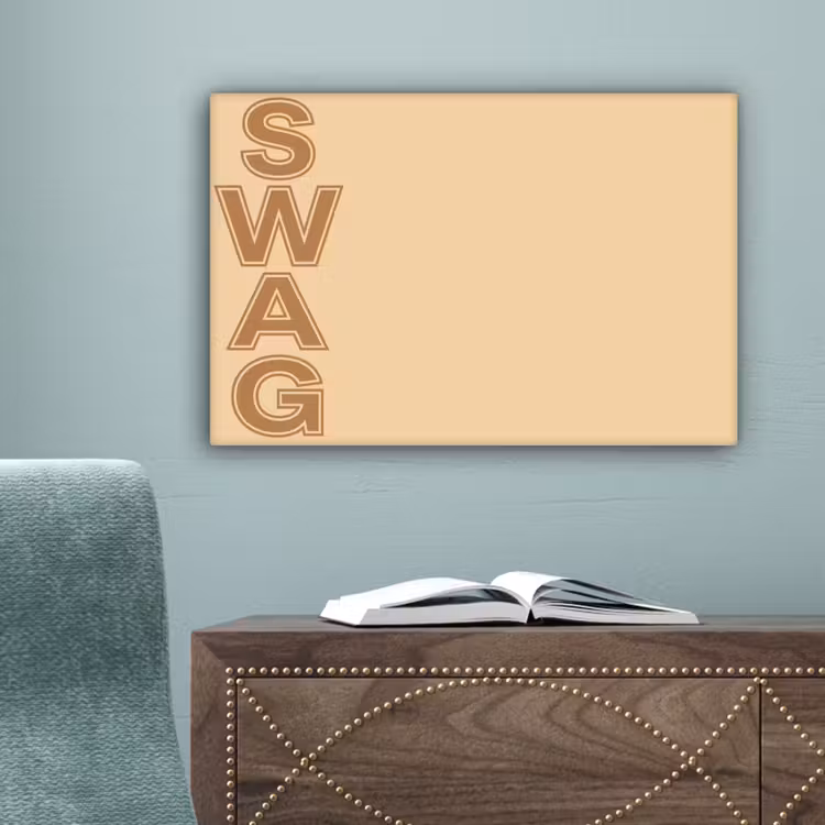 Swag - Bruin - Beige canvas 2cm klein -sfeer4