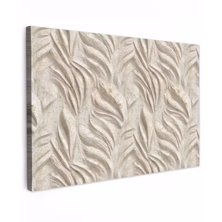 Textuur - Reliëf - Beige canvas 2cm klein 34 -z3d
