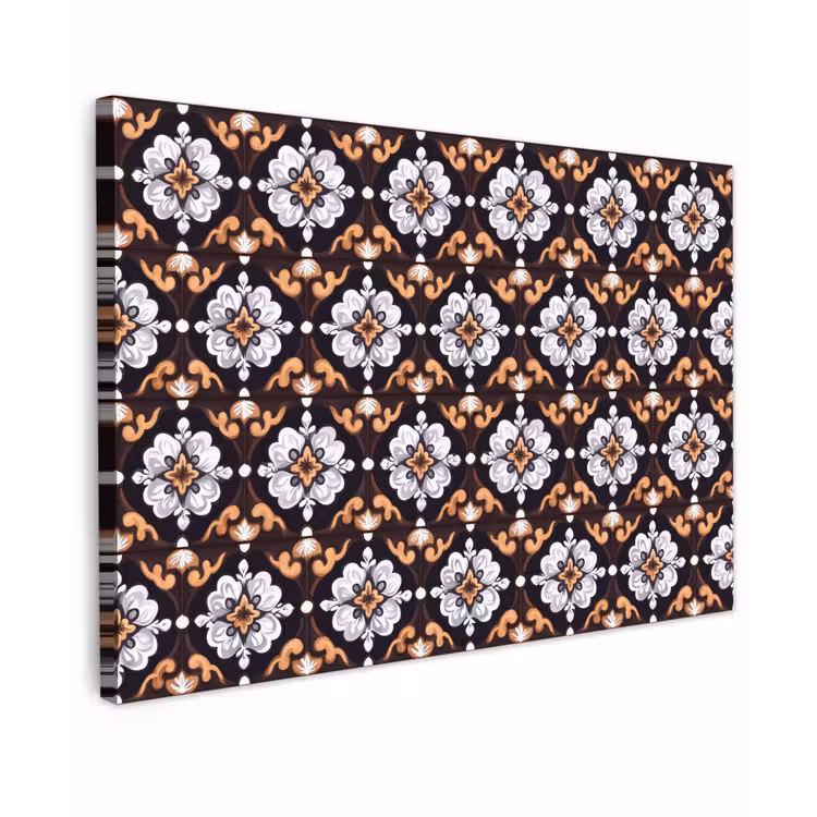 traditioneel - Element - Kleurrijk canvas 2cm klein 34 -z3d