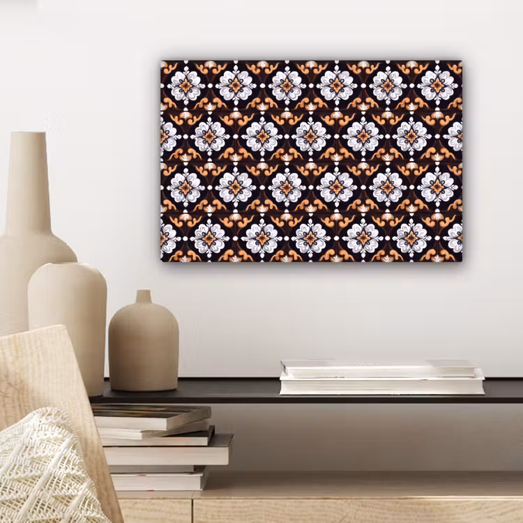 traditioneel - Element - Kleurrijk canvas 2cm klein 34 -sfeer6