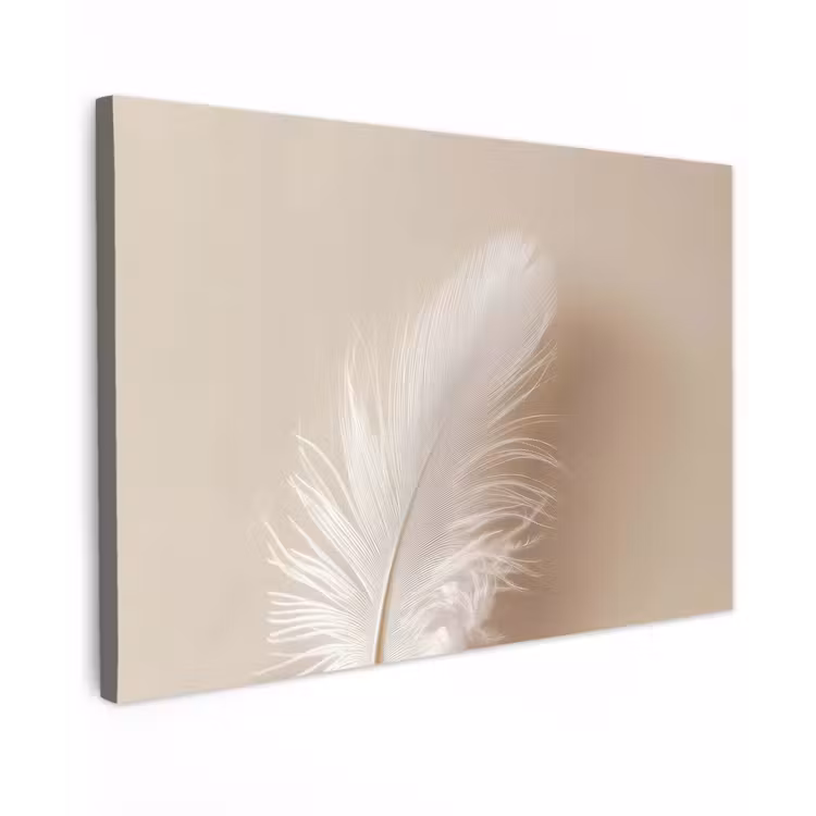 Veer - Minimalistisch - Roze canvas 2cm klein -z3d