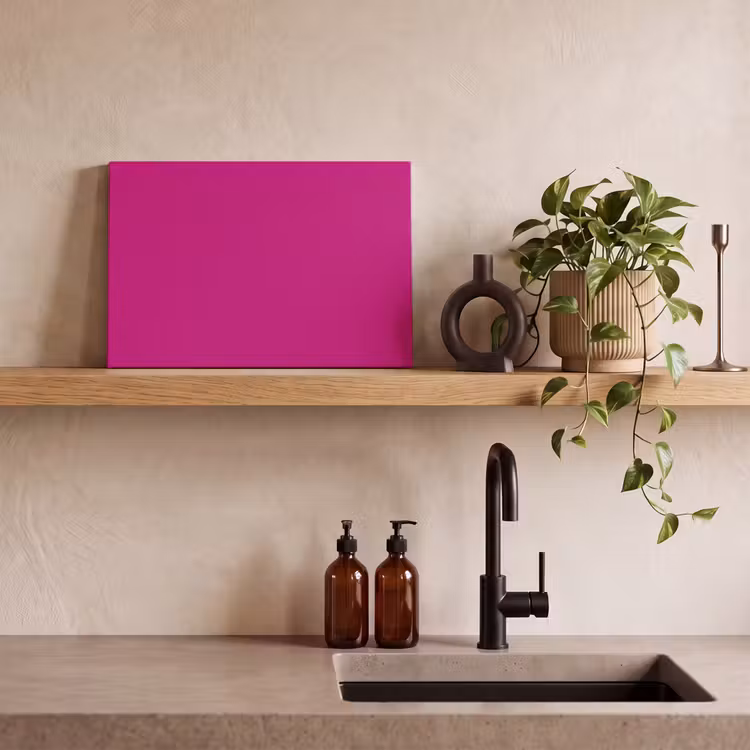 Velvet - Magenta - Roze canvas 2cm klein 34 -sfeer3