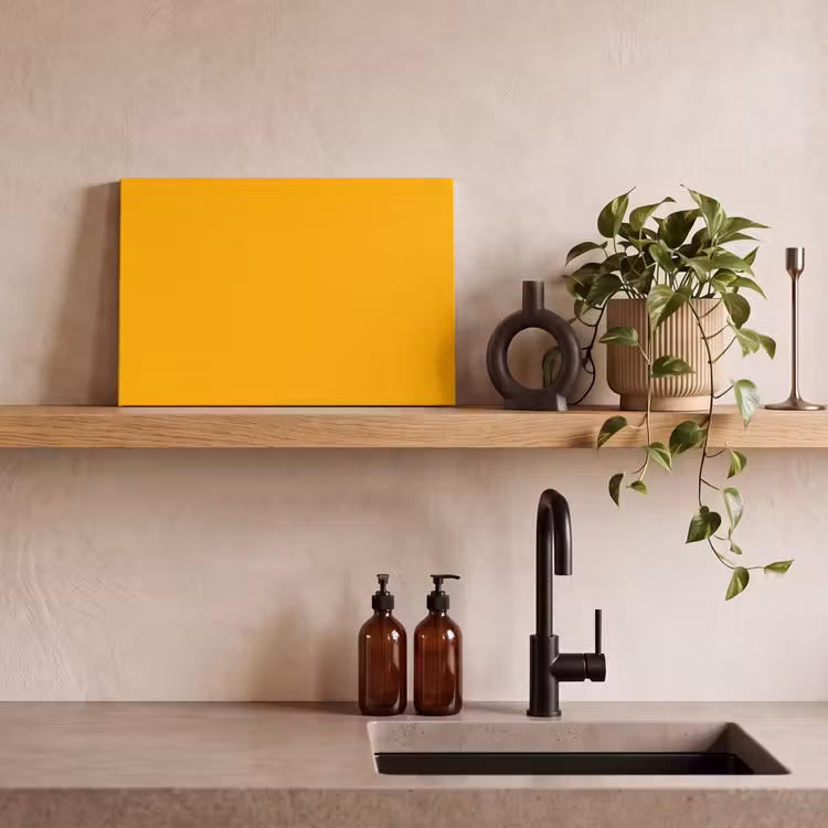 Vivid - Amber - Geel canvas 2cm klein 34 -sfeer3