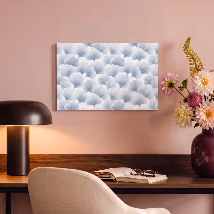 Waaier - Modern - Blauw canvas 2cm klein 34 -sfeer4