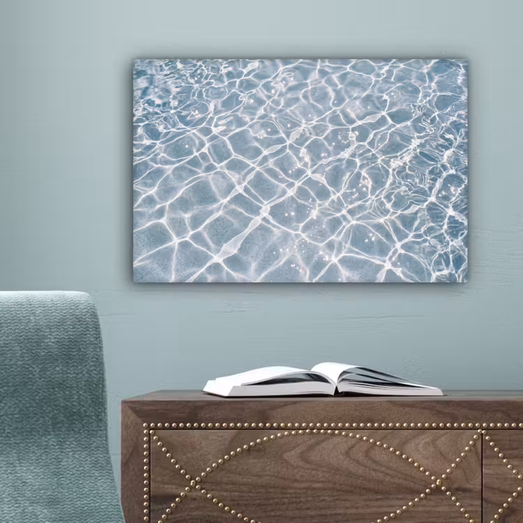 Water - Reflectie - Zonlicht canvas 2cm klein -sfeer4