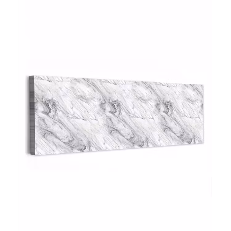 Wervelende - Grijsstructuur - Marmer - Wit canvas 2cm klein 828 -z3d
