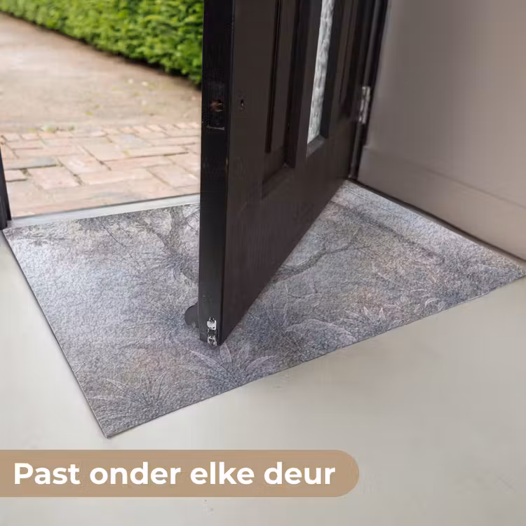 Aap - Boom - Jungle - Natuur - Grijs Deurmat klein -USP_NL