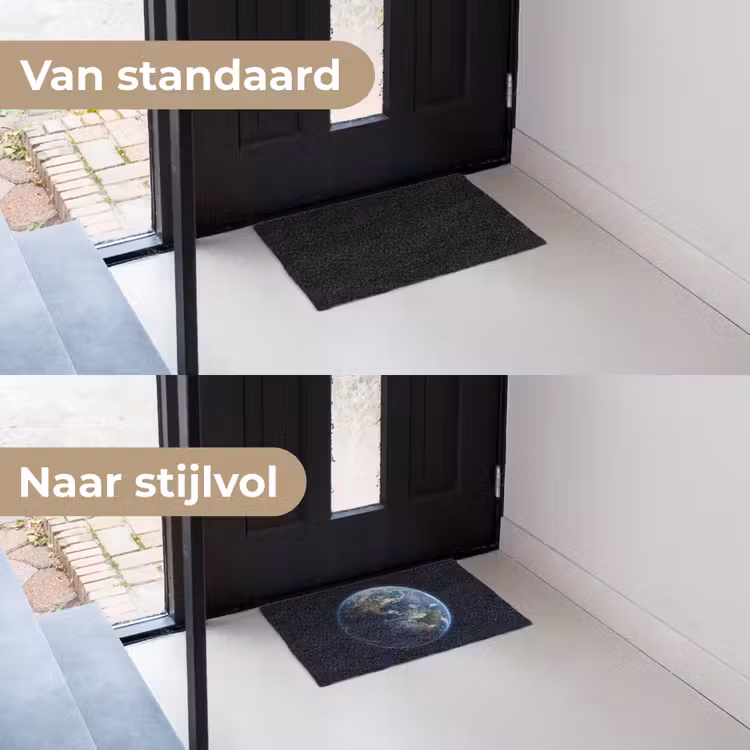 Deurmat - Aarde - Ruimte - Kosmos - Aarde - Ruimte - Kosmos Deurmat klein