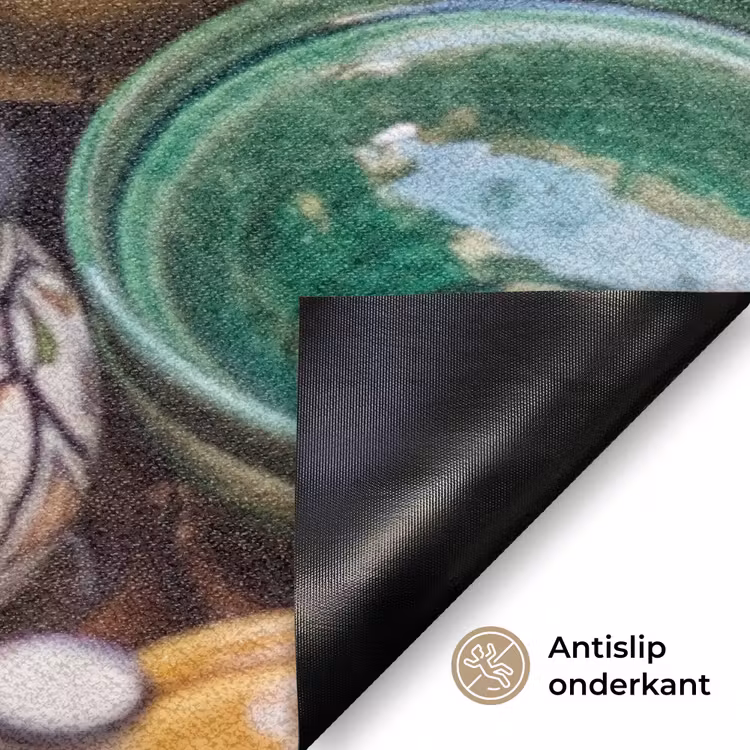 Deurmat - Aardewerk - Kleurrijk - Patroon - Aardewerk - Kleurrijk - Patroon Deurmat klein