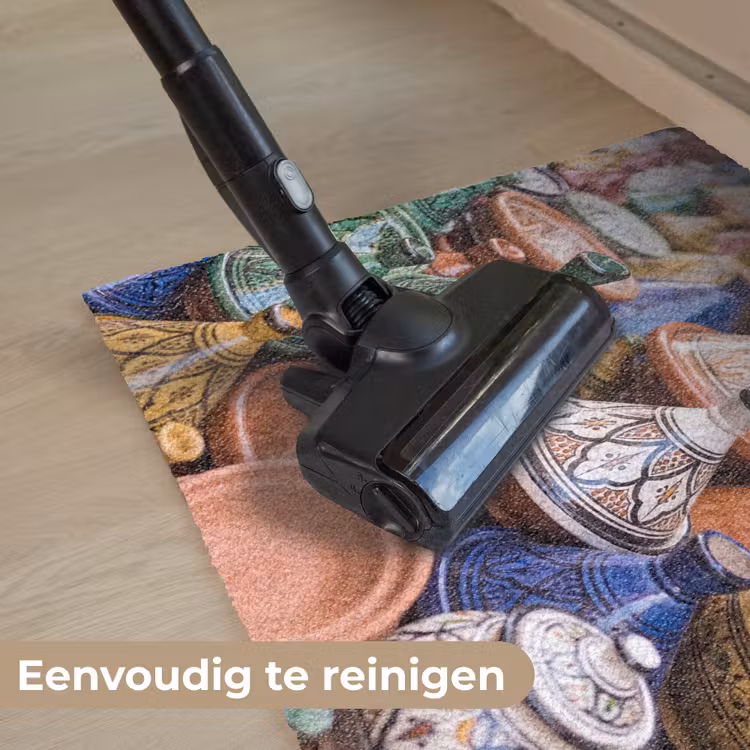 Deurmat - Aardewerk - Kleurrijk - Patroon - Aardewerk - Kleurrijk - Patroon Deurmat klein